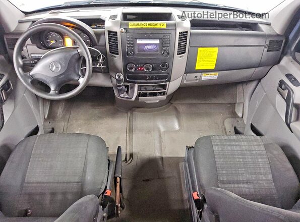 WD3PE7CD3JP643209 2018 MERCEDES-BENZ SPRINTER Blue Առջևի վահանակի տեսք