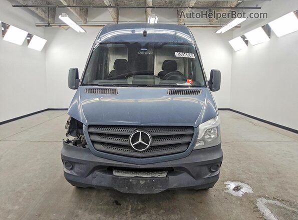 WD3PE7CD3JP643209 2018 MERCEDES-BENZ SPRINTER Blue Դիմացի տեսք