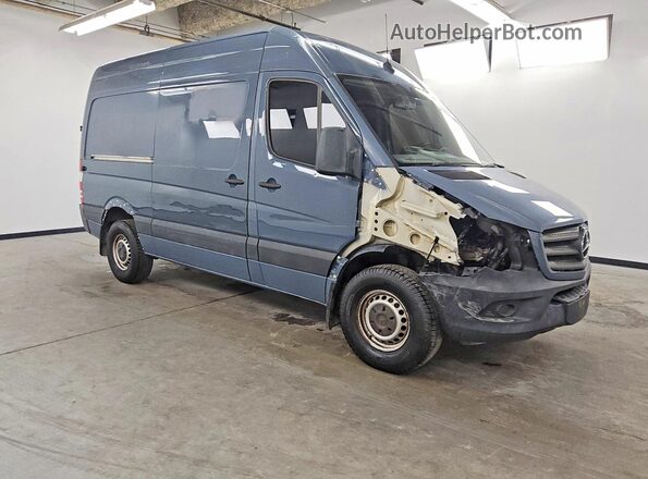 WD3PE7CD3JP643209 2018 MERCEDES-BENZ SPRINTER Blue Առջևի աջ