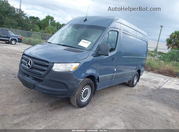 WD4PF0CD6KT004928 2019 MERCEDES-BENZ SPRINTER Синий Передняя левая четверть