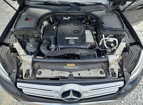 WDC0G4JB0HF161583 2017 MERCEDES-BENZ GLC-CLASS Black Engine compartment view