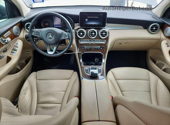 WDC0G4JB1GF083166 2016 MERCEDES-BENZ GLC-CLASS Gray Dashboard view