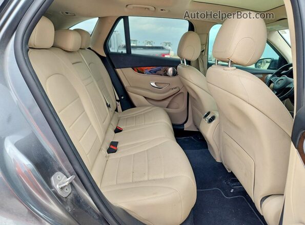 WDC0G4JB1GF083166 2016 MERCEDES-BENZ GLC-CLASS Gray Rear seats view