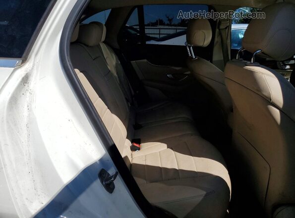 WDC0G4JB1HF155128 2017 MERCEDES-BENZ GLC-CLASS White Вид задніх сидінь