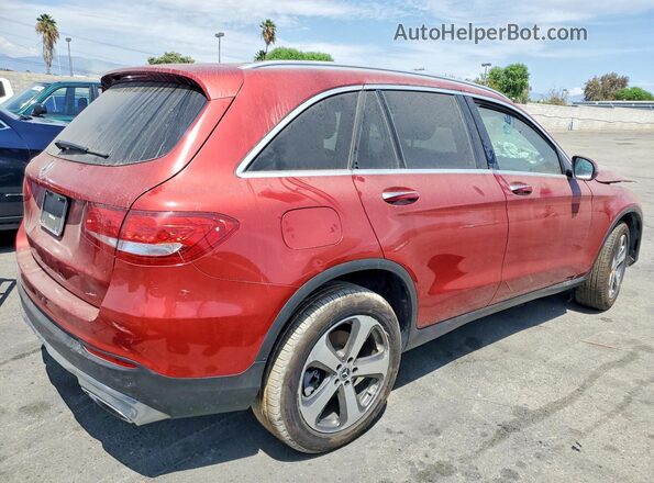 WDC0G4JB1JV098117 2018 MERCEDES-BENZ GLC-CLASS Burgundy Trasero derecho