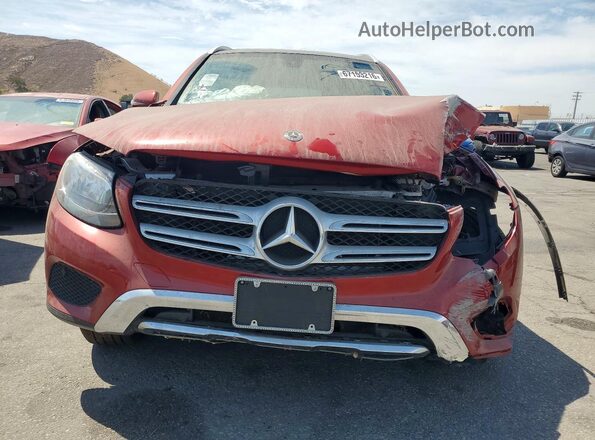 WDC0G4JB1JV098117 2018 MERCEDES-BENZ GLC-CLASS Burgundy Vista frontal