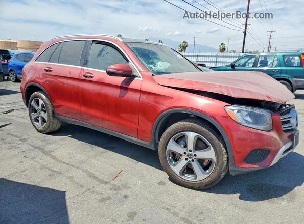 WDC0G4JB1JV098117 2018 MERCEDES-BENZ GLC-CLASS Burgundy Delantero derecho