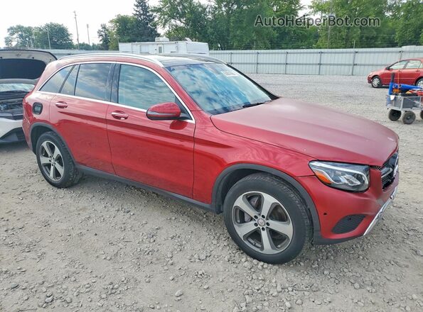 WDC0G4JB2HF139987 2017 MERCEDES-BENZ GLC-CLASS Red Вид спереду