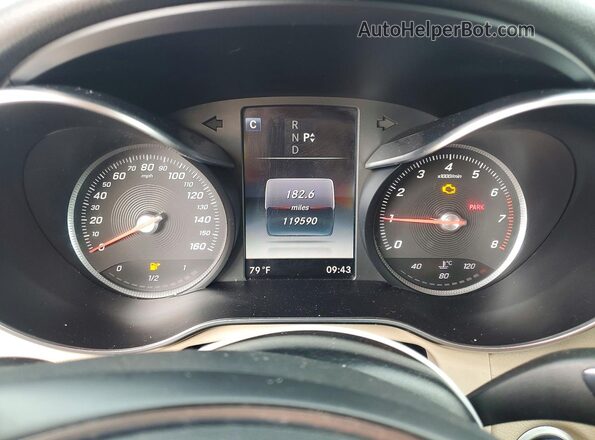 WDC0G4JB2HF139987 2017 MERCEDES-BENZ GLC-CLASS Red Вид задніх сидінь