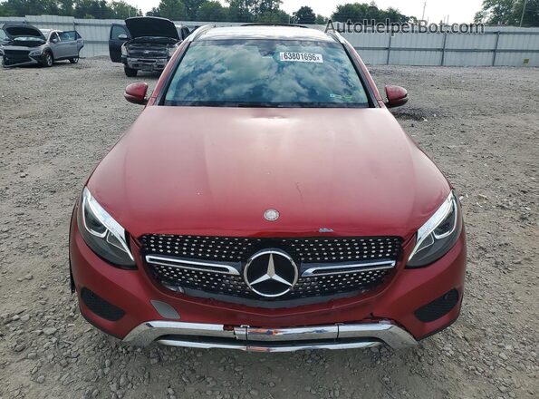 WDC0G4JB2HF139987 2017 MERCEDES-BENZ GLC-CLASS Red Вид ззаду