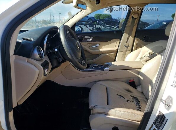 WDC0G4JB2K1000852 2019 MERCEDES-BENZ GLC-CLASS White წინა სალონის ხედი