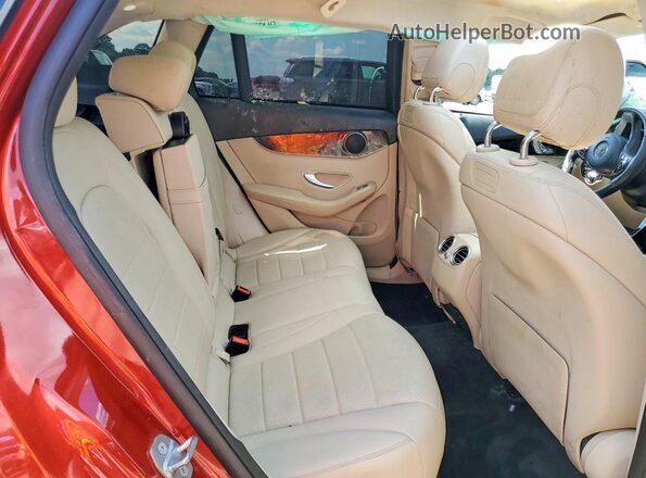 WDC0G4JB2KV190127 2019 MERCEDES-BENZ GLC-CLASS Red Սալոնի հետևի տեսք