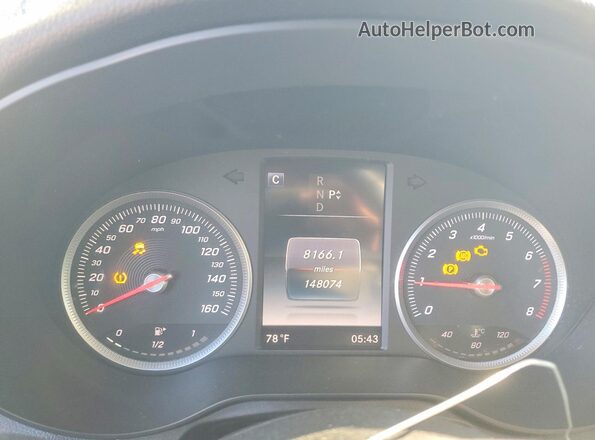 WDC0G4JB3GF019274 2016 MERCEDES-BENZ GLC-CLASS Black Widok zestawu wskaźników
