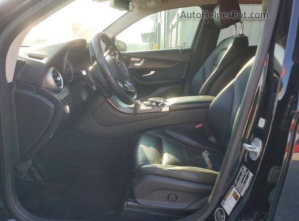 WDC0G4JB3GF019274 2016 MERCEDES-BENZ GLC-CLASS Black Widok wnętrza z przodu