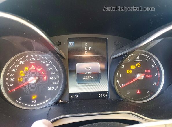 WDC0G4JB3JV025430 2018 MERCEDES-BENZ GLC-CLASS Gray ხელსაწყოთა პანელის ხედი