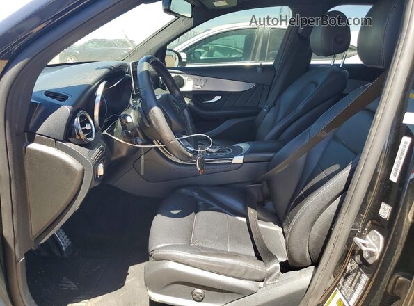 WDC0G4JB3K1003372 2019 MERCEDES-BENZ GLC-CLASS Black Вид салону спереду