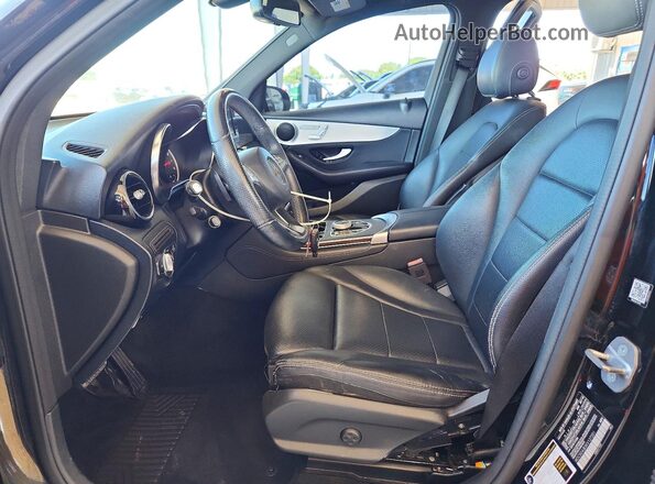 WDC0G4JB3KV127201 2019 MERCEDES-BENZ GLC-CLASS Black Вид салону спереду