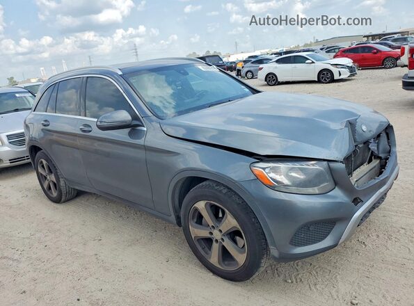 WDC0G4JB4HF114993 2017 MERCEDES-BENZ GLC-CLASS Серый Передняя правая четверть