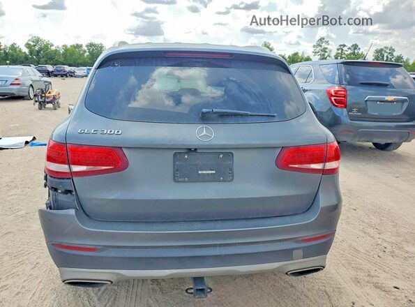 WDC0G4JB4HF114993 2017 MERCEDES-BENZ GLC-CLASS Серый Вид сзади