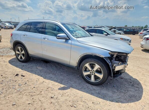 WDC0G4JB4KV160157 2019 MERCEDES-BENZ GLC-CLASS Серебряный Передняя правая четверть