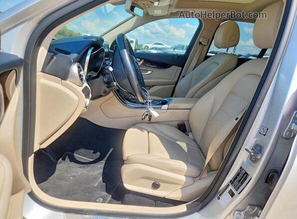 WDC0G4JB4KV160157 2019 MERCEDES-BENZ GLC-CLASS Серебряный Вид салона спереди