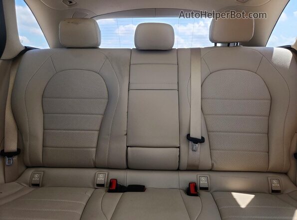 WDC0G4JB4KV160157 2019 MERCEDES-BENZ GLC-CLASS Серебряный Вид задних сидений