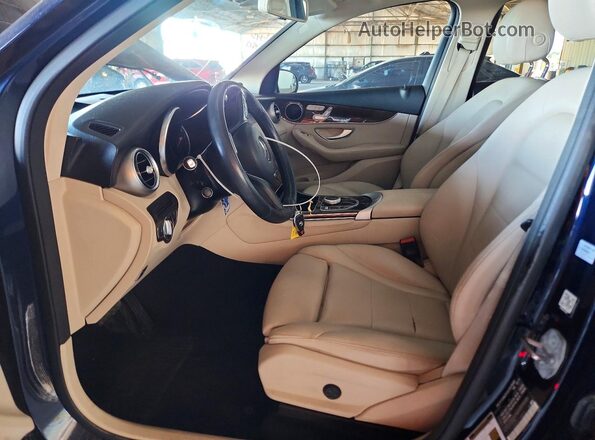 WDC0G4JB5KV178425 2019 MERCEDES-BENZ GLC-CLASS Синий Вид салона спереди