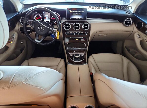 WDC0G4JB5KV178425 2019 MERCEDES-BENZ GLC-CLASS Синий Вид панели приборов