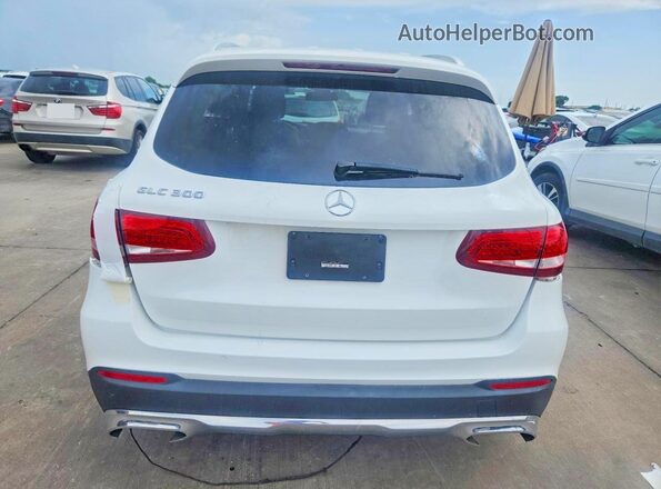 WDC0G4JB6HF132895 2017 MERCEDES-BENZ GLC-CLASS White Вид ззаду