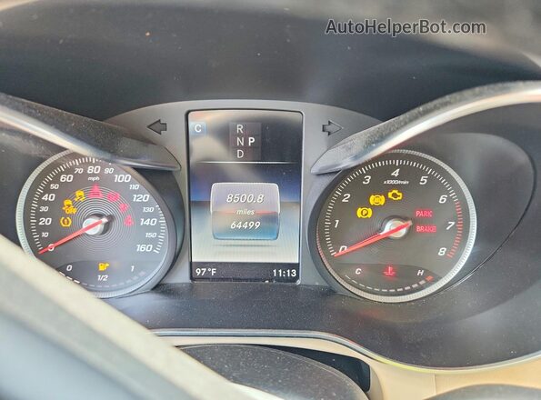 WDC0G4JB6KV127189 2019 MERCEDES-BENZ GLC-CLASS Черный Вид щитка приборов