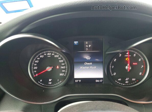 WDC0G4JB7HF130623 2017 MERCEDES-BENZ GLC-CLASS Черный Вид щитка приборов