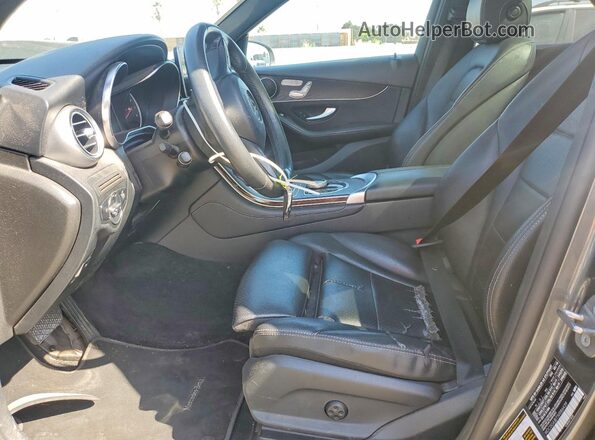 WDC0G4JB7JV086439 2018 MERCEDES-BENZ GLC-CLASS Серый Вид салона спереди