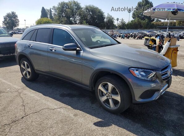 WDC0G4JB7JV086439 2018 MERCEDES-BENZ GLC-CLASS Серый Передняя правая четверть