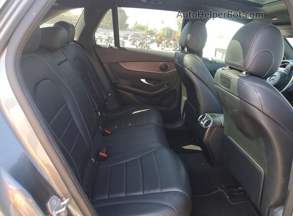 WDC0G4JB7JV086439 2018 MERCEDES-BENZ GLC-CLASS Серый Вид задней части салона