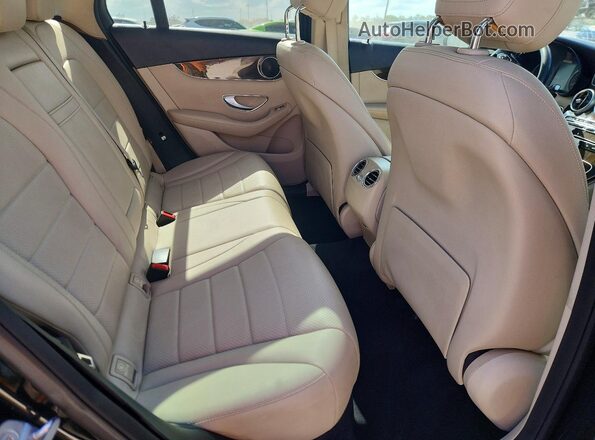 WDC0G4JB8GF079082 2016 MERCEDES-BENZ GLC-CLASS Black უკანა სავარძლების ხედი