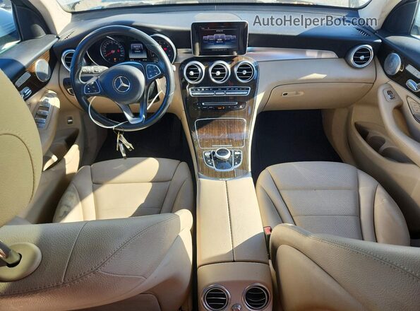 WDC0G4JB9HF206830 2017 MERCEDES-BENZ GLC-CLASS Белый Вид щитка приборов