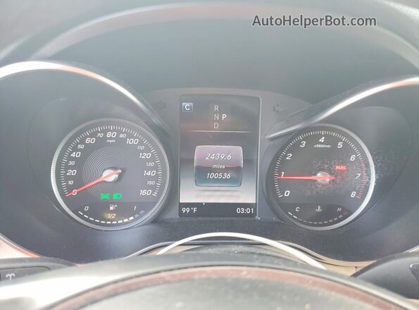 WDC0G4JB9JV079816 2018 MERCEDES-BENZ GLC-CLASS Белый Вид щитка приборов