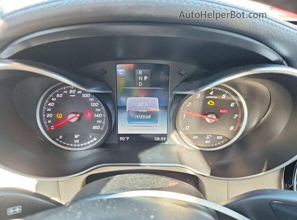 WDC0G4JBXGF092027 2016 MERCEDES-BENZ GLC-CLASS Black Widok zestawu wskaźników