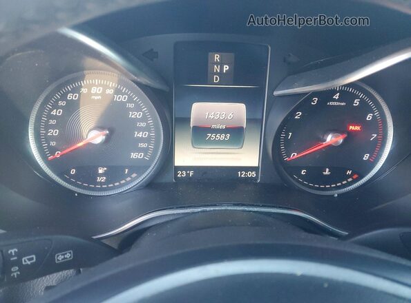 WDC0G4KB0KV134329 2019 MERCEDES-BENZ GLC-CLASS Black ხელსაწყოთა პანელის ხედი
