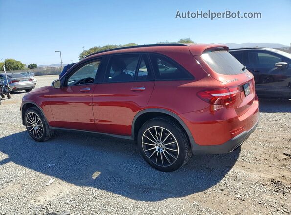 WDC0G4KB2HV009678 2017 MERCEDES-BENZ GLC-CLASS Красный Задняя левая четверть