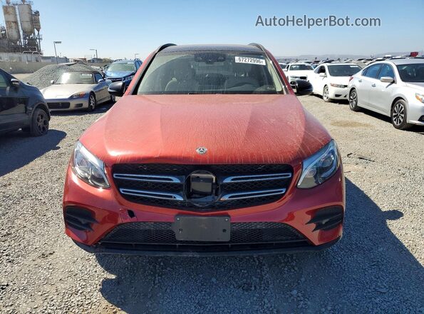 WDC0G4KB2HV009678 2017 MERCEDES-BENZ GLC-CLASS Красный Вид спереди