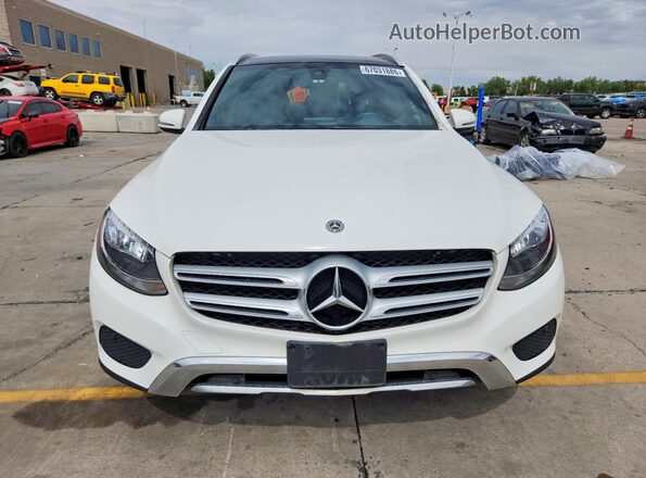 WDC0G4KB2JV023456 2018 MERCEDES-BENZ GLC-CLASS White Vista frontal