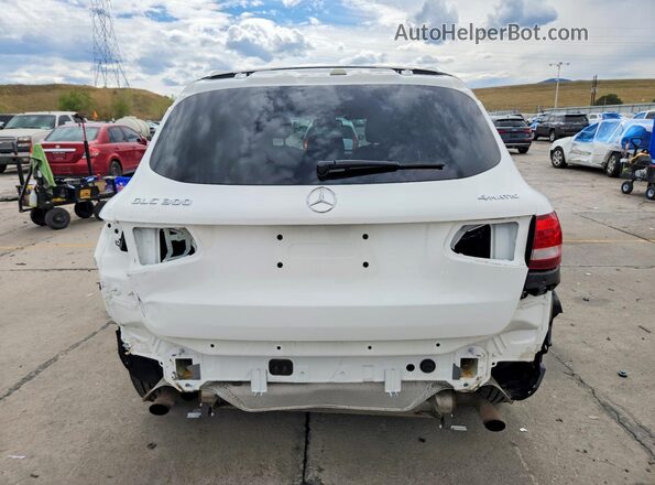 WDC0G4KB2JV023456 2018 MERCEDES-BENZ GLC-CLASS White Vista trasera