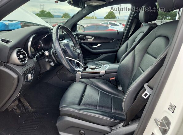 WDC0G4KB2JV023456 2018 MERCEDES-BENZ GLC-CLASS White Vista interior delantera