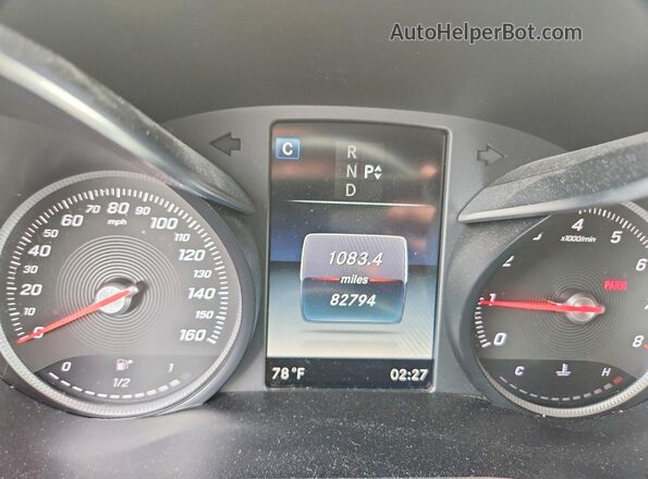 WDC0G4KB2JV023456 2018 MERCEDES-BENZ GLC-CLASS White Vista del cuadro de instrumentos