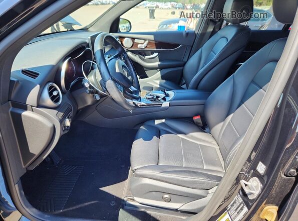 WDC0G4KB3HF126731 2017 MERCEDES-BENZ GLC-CLASS Black წინა სალონის ხედი