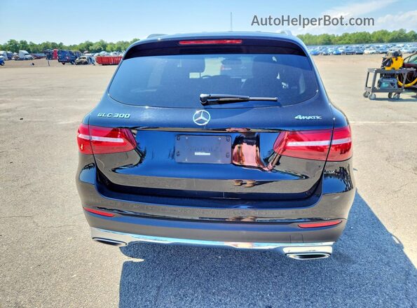 WDC0G4KB3HF126731 2017 MERCEDES-BENZ GLC-CLASS Black უკანა ხედი