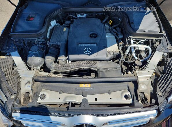 WDC0G4KB3HF126731 2017 MERCEDES-BENZ GLC-CLASS Black ძრავის განყოფილების ხედი