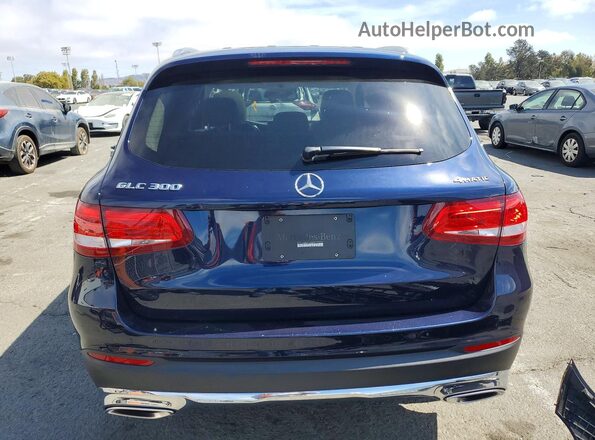 WDC0G4KB4KV124869 2019 MERCEDES-BENZ GLC-CLASS Синий Вид сзади