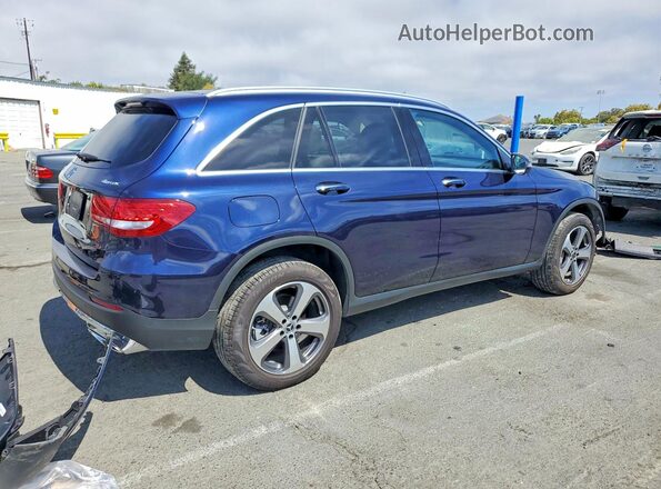 WDC0G4KB4KV124869 2019 MERCEDES-BENZ GLC-CLASS Синий Задняя правая четверть